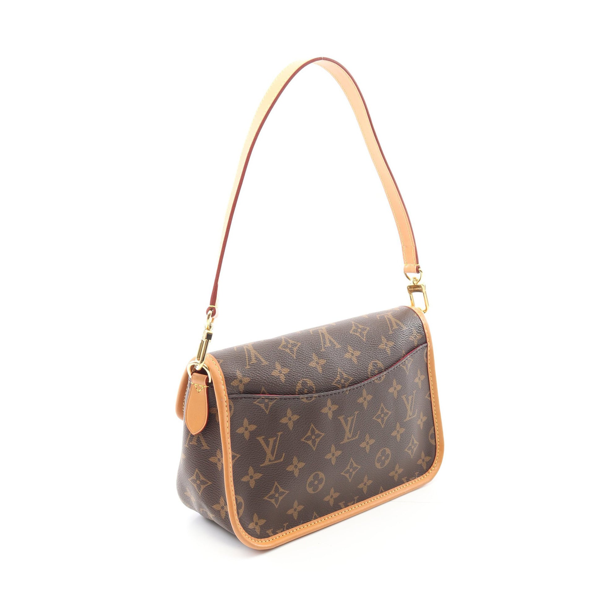 ディアヌ NM PM モノグラム フューシャ ワンショルダーバッグ PVC レザー ブラウン 2WAY ルイヴィトン バッグ LOUIS VUITTON