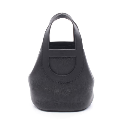 インザループ18 ハンドバッグ トリヨンクレマンス ブラック シルバー金具 K刻印 エルメス バッグ HERMES