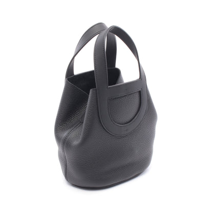 インザループ18 ハンドバッグ トリヨンクレマンス ブラック シルバー金具 K刻印 エルメス バッグ HERMES