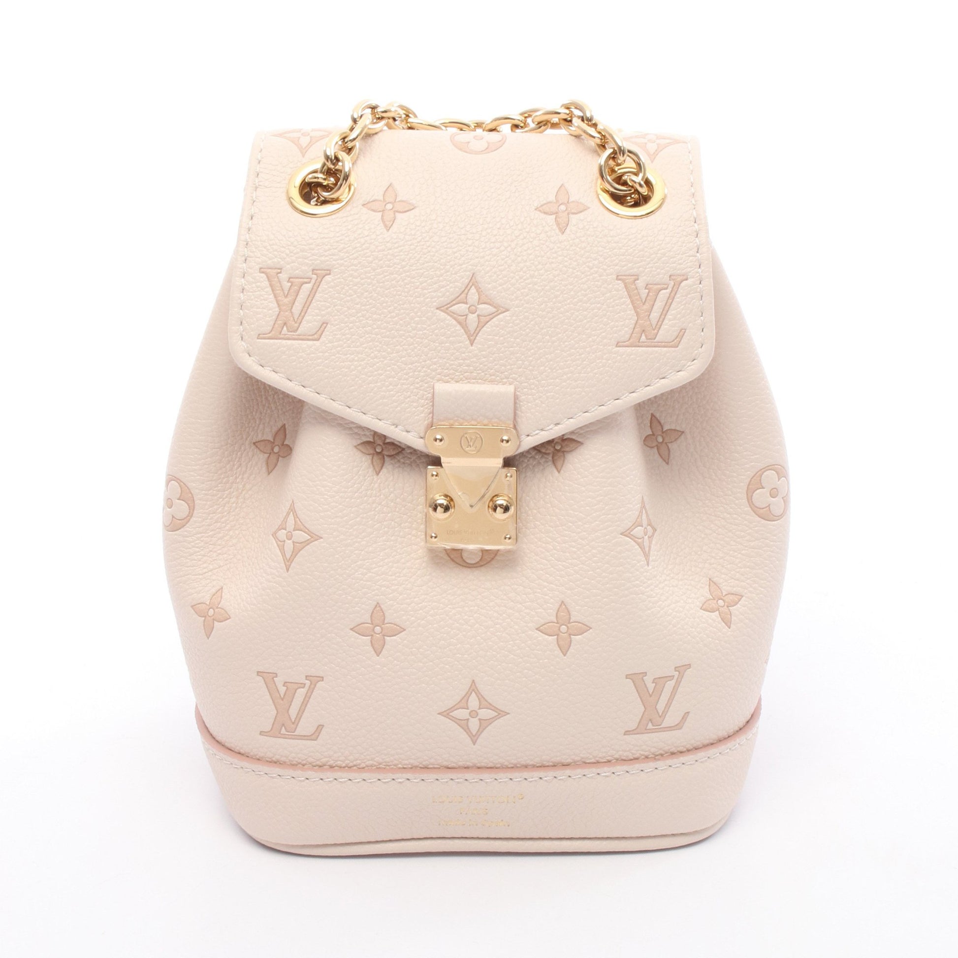 ナノ ノエ モノグラムアンプラント バイカラーエデン バックパック リュックサック レザー ピンク ルイヴィトン バッグ LOUIS VUITTON