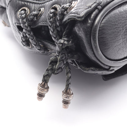 JJDean JJディーン スモール ライダース ハンドバッグ レザー ブラック クロムハーツ バッグ Chrome Hearts