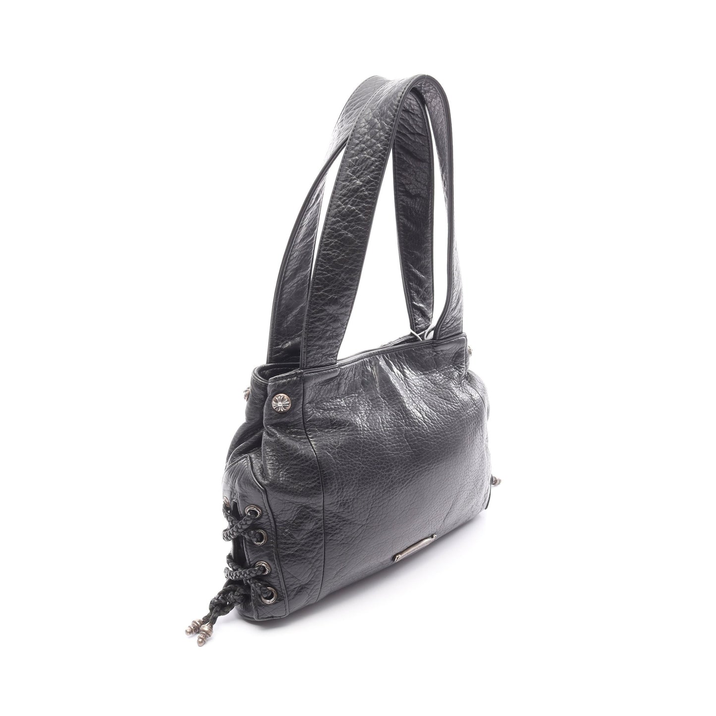 JJDean JJディーン スモール ライダース ハンドバッグ レザー ブラック クロムハーツ バッグ Chrome Hearts