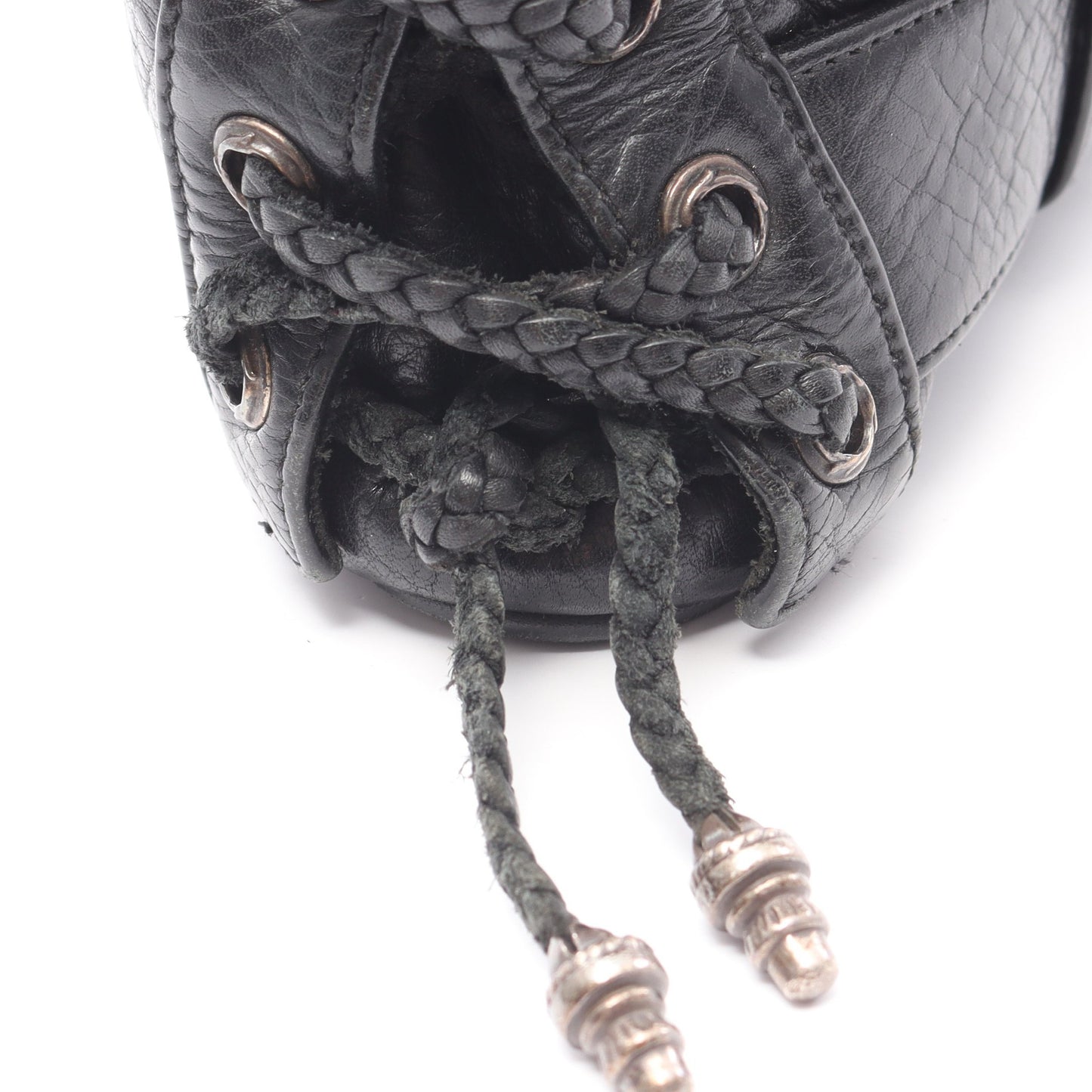 JJDean JJディーン スモール ライダース ハンドバッグ レザー ブラック クロムハーツ バッグ Chrome Hearts