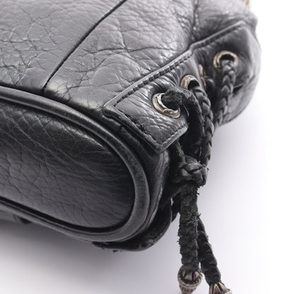 JJDean JJディーン スモール ライダース ハンドバッグ レザー ブラック クロムハーツ バッグ Chrome Hearts