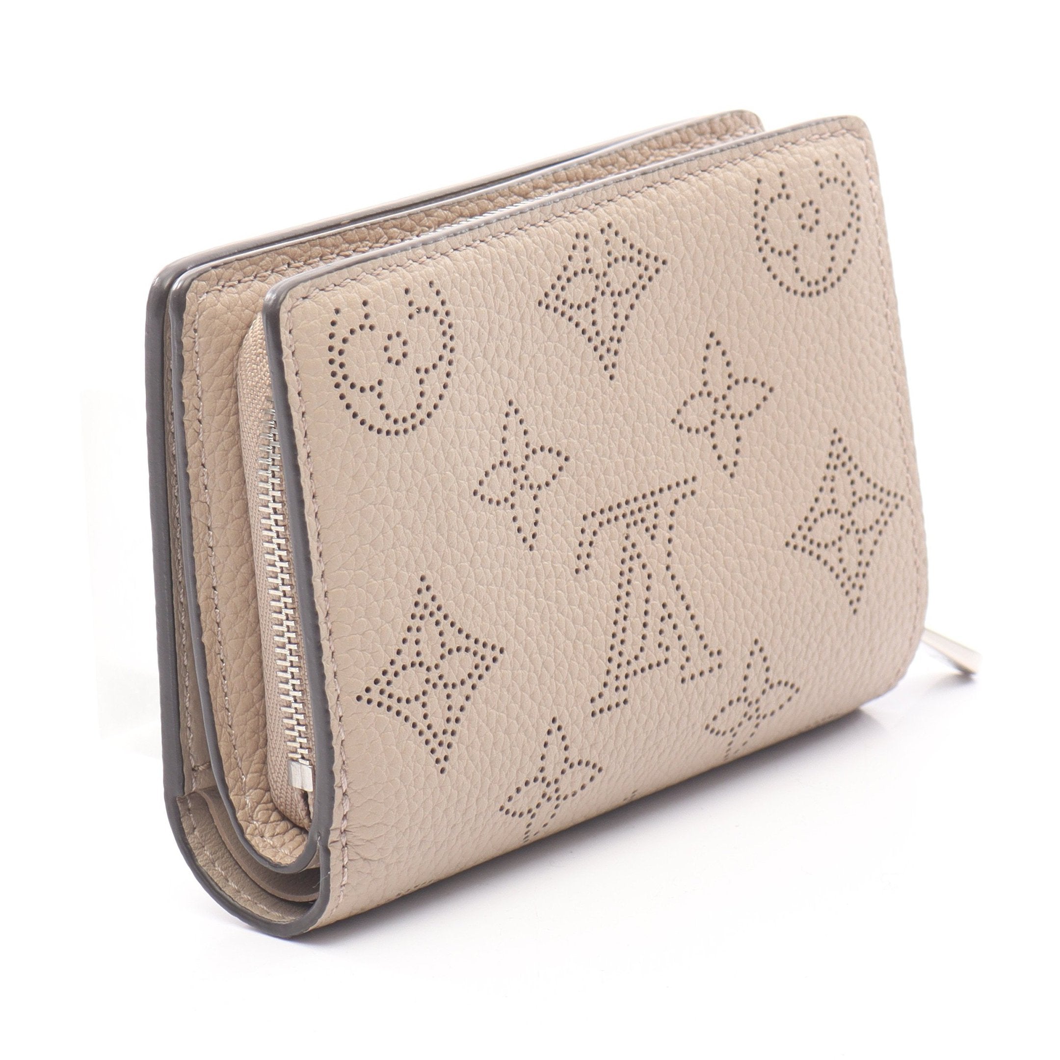 Louis Vuitton 二つ折り財布 ポルトフォイユクレア ベージュ Louis Vuitton ポルトフォイユ・クレア 二つ折り財布 ベージュ Louis