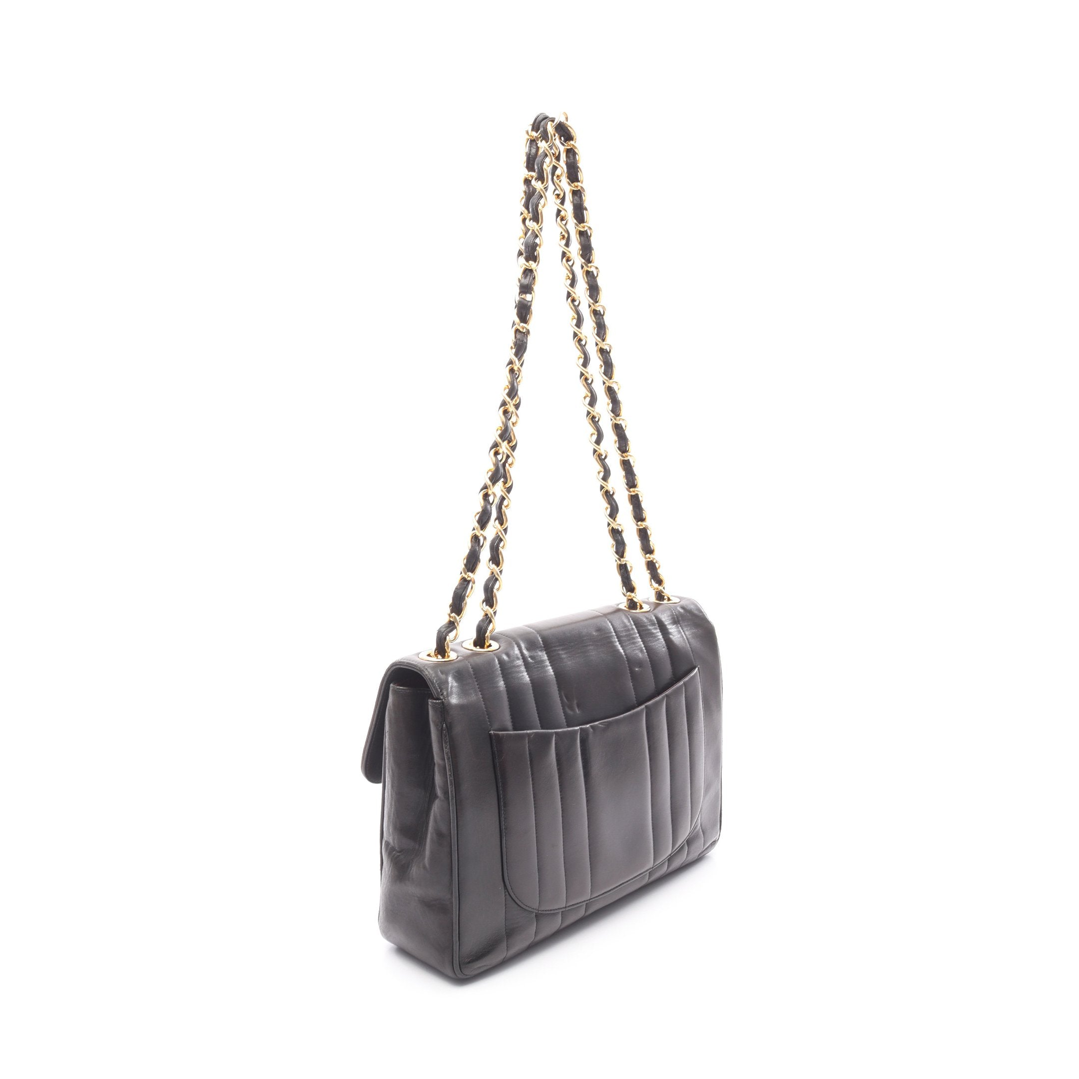 CHANEL❤︎マドモアゼルステッチ　マトラッセ CHANEL（シャネル） マトラッセ マドモアゼル 長財布 ブラック A80971