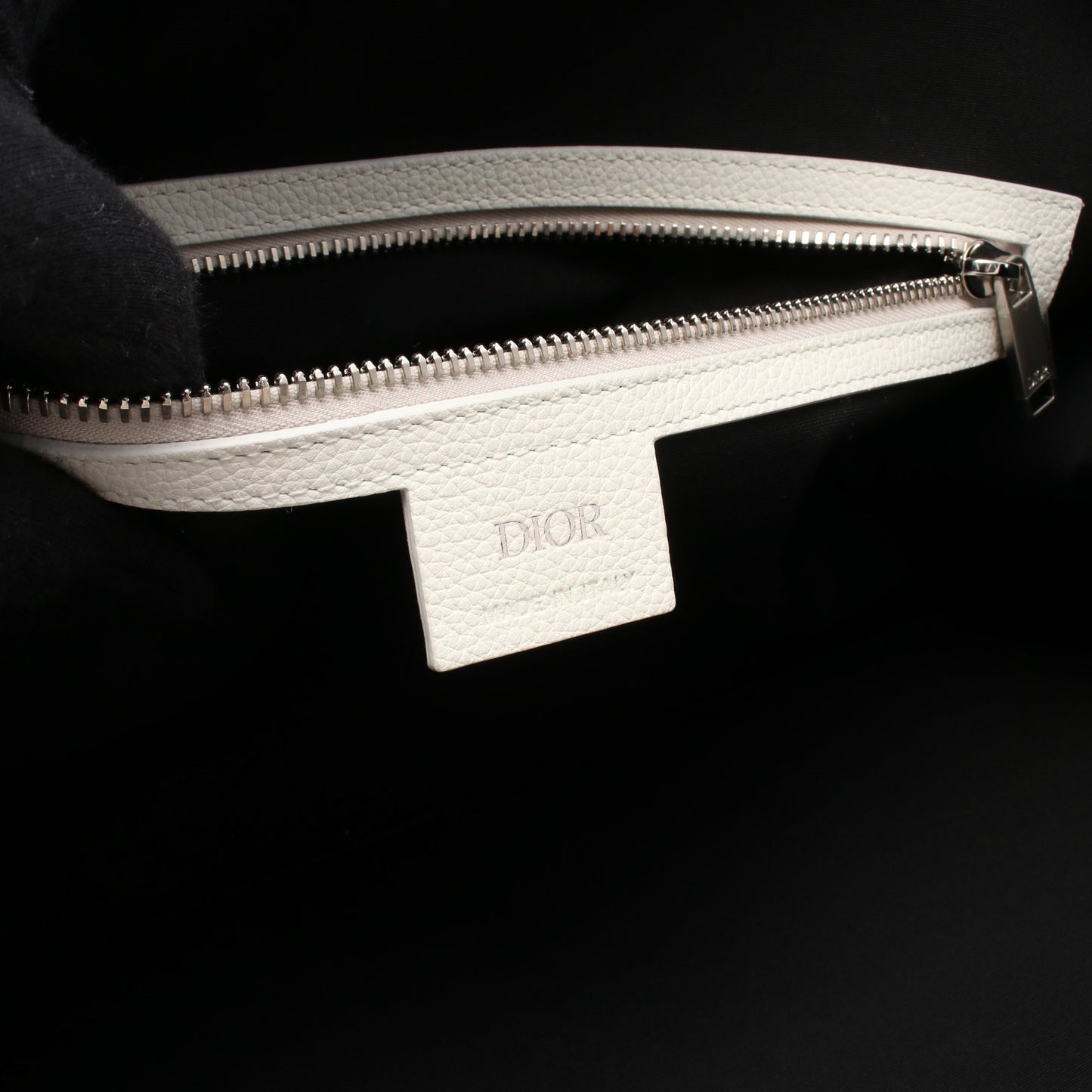 オブリーク ボストンバッグ キャンバス レザー ホワイト ライトベージュ 2WAY クリスチャンディオール バッグ Christian Dior
