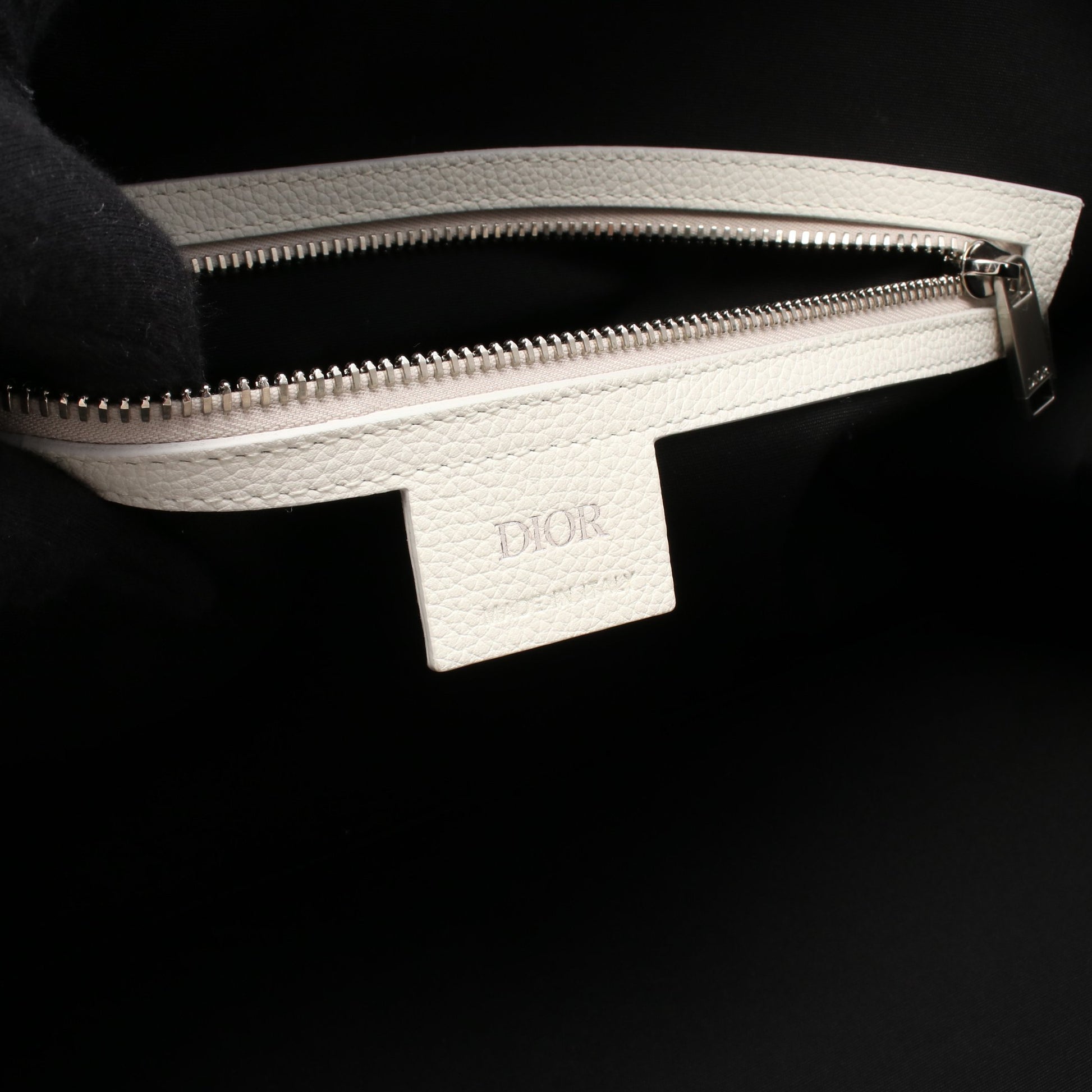 オブリーク ボストンバッグ キャンバス レザー ホワイト ライトベージュ 2WAY クリスチャンディオール バッグ Christian Dior