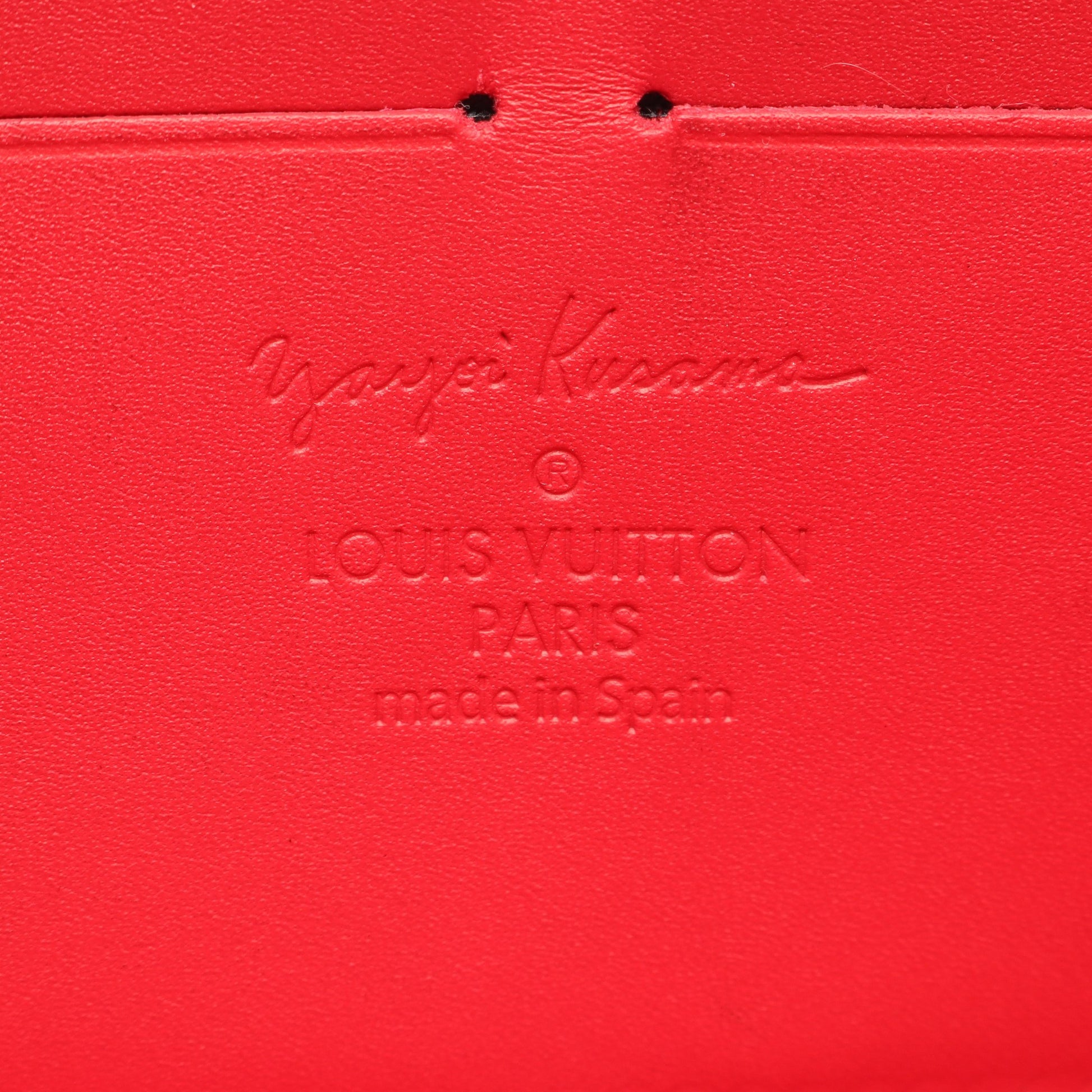 LOUIS VUITTON × yayoi kusama ジッピーウォレット モノグラムヴェルニ  