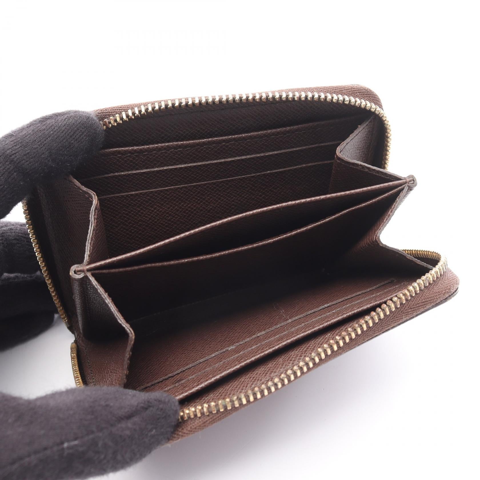 ジッピーコインパース ダミエエベヌ コインケース PVC ブラウン ルイヴィトン 財布・小物 LOUIS VUITTON
