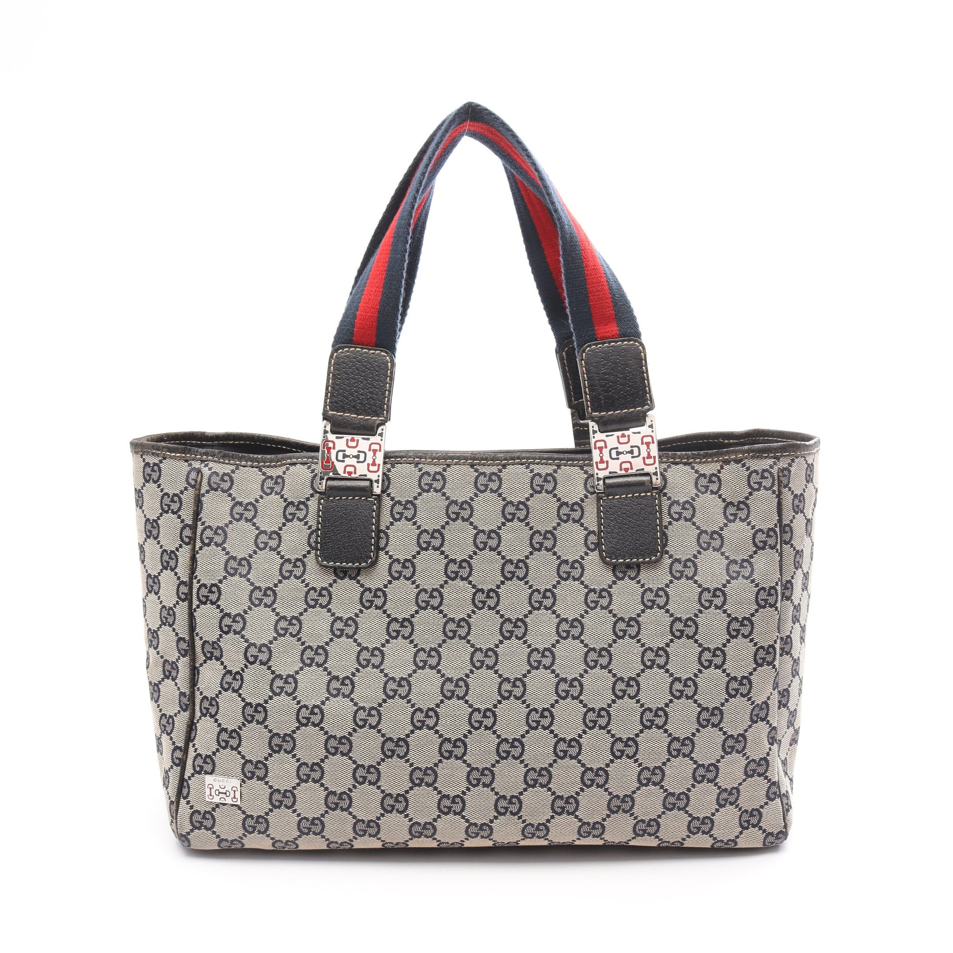 GGキャンバス シェリーライン ハンドバッグ トートバッグ キャンバス  