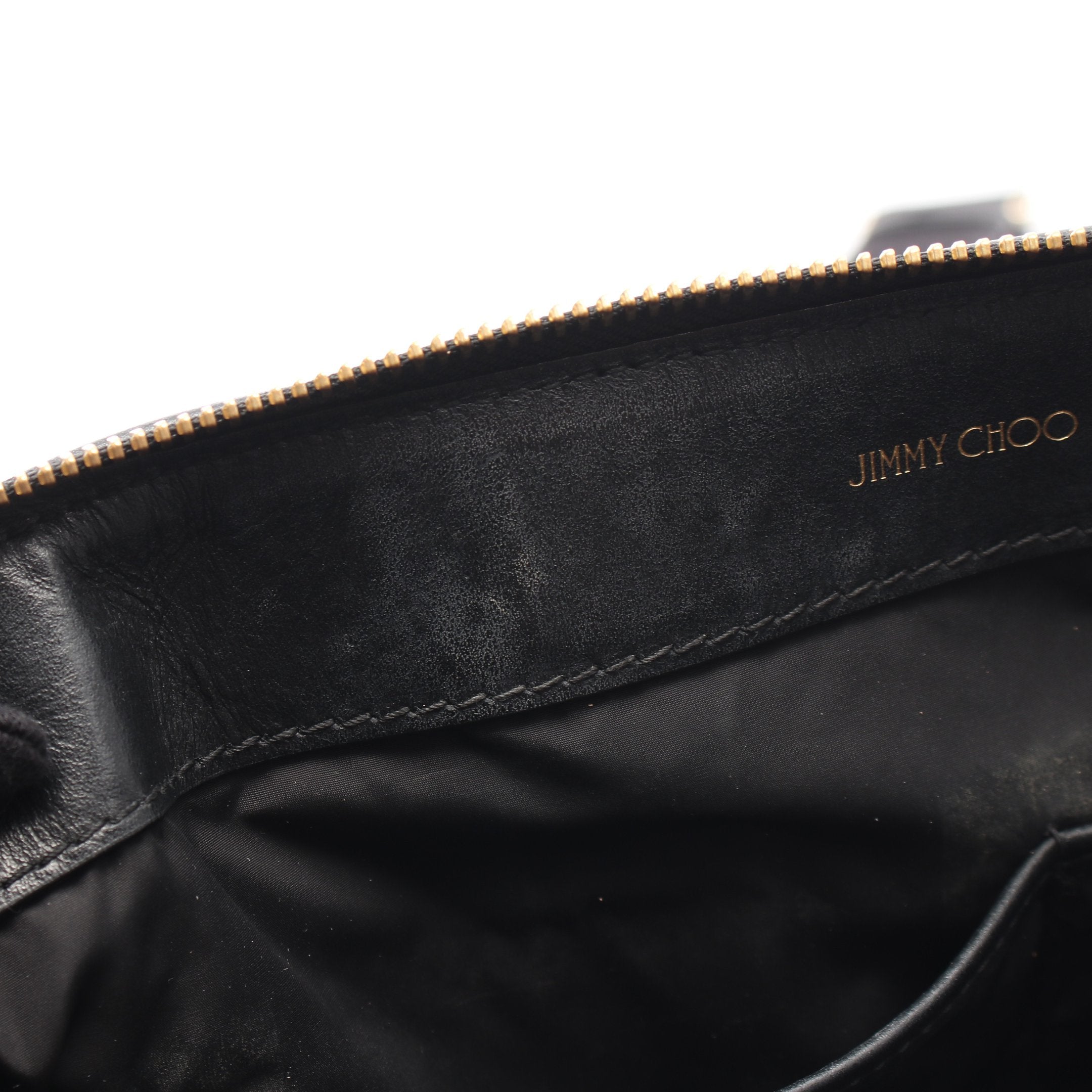 CANDICE TOTE ハンドバッグ ナイロン レザー ブラック ホワイト