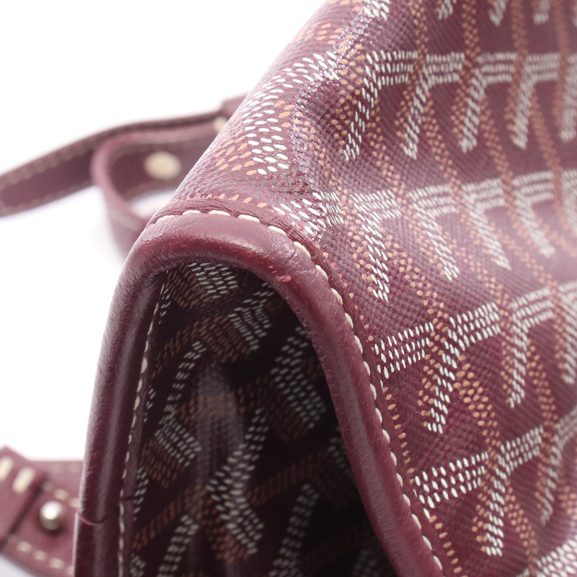 サンレジェ バックパック リュックサック コーティングキャンバス バーガンディ ゴヤール バッグ GOYARD
