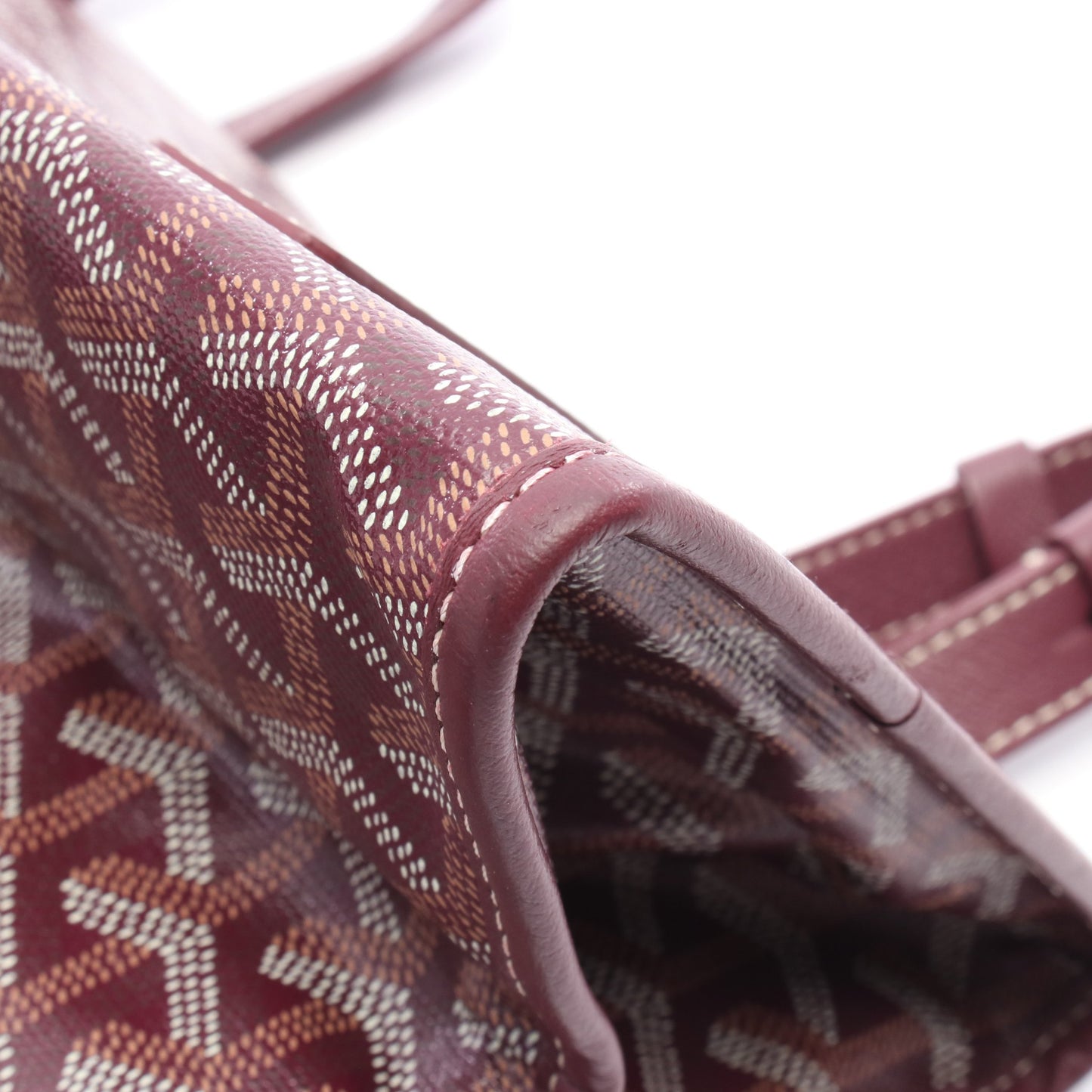 サンレジェ バックパック リュックサック コーティングキャンバス バーガンディ ゴヤール バッグ GOYARD