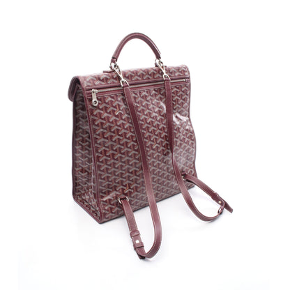 サンレジェ バックパック リュックサック コーティングキャンバス バーガンディ ゴヤール バッグ GOYARD