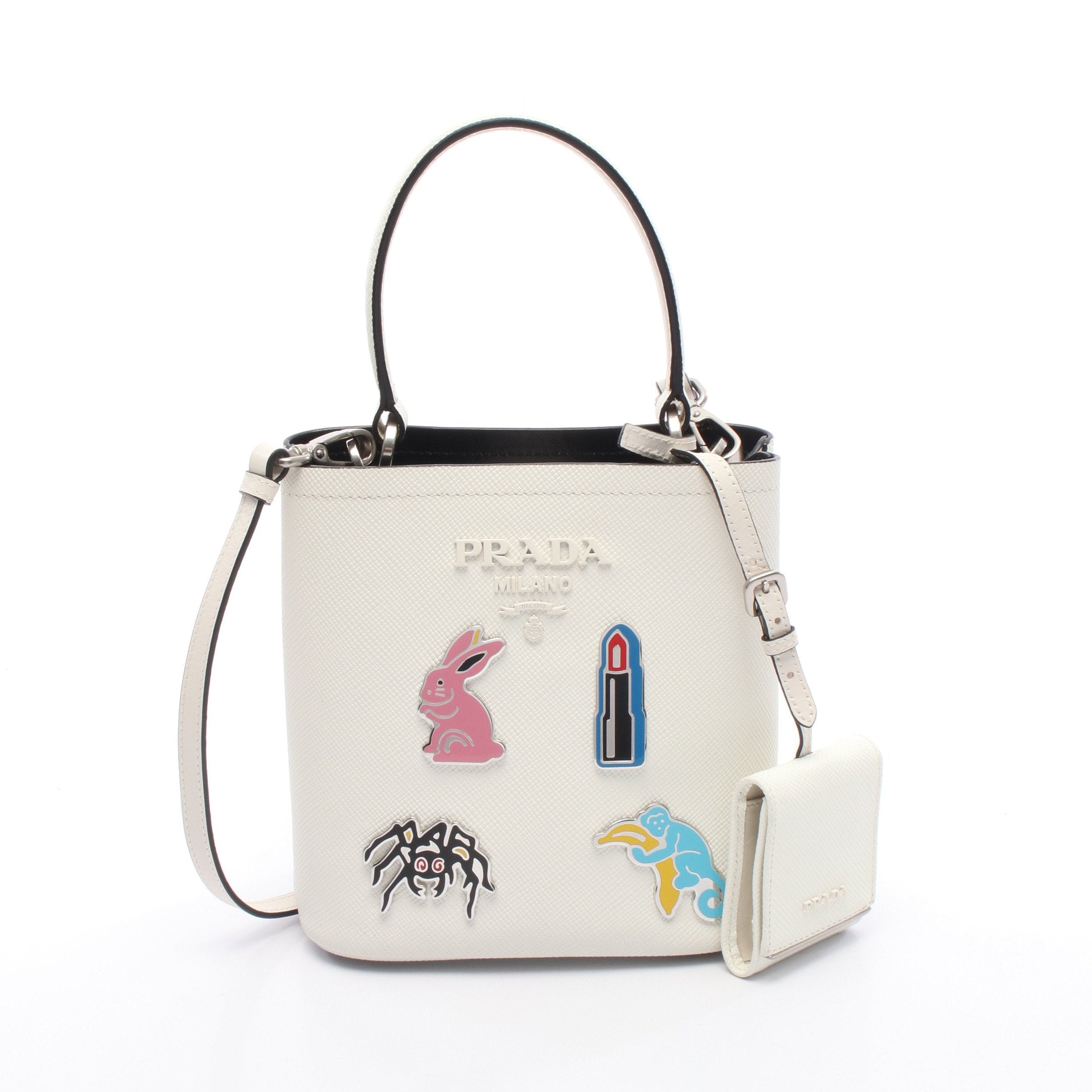 PRADA サフィアーノ ☆PRADA / プラダ☆ サフィアーノ レザー バッグ 2VG047 (PRADA