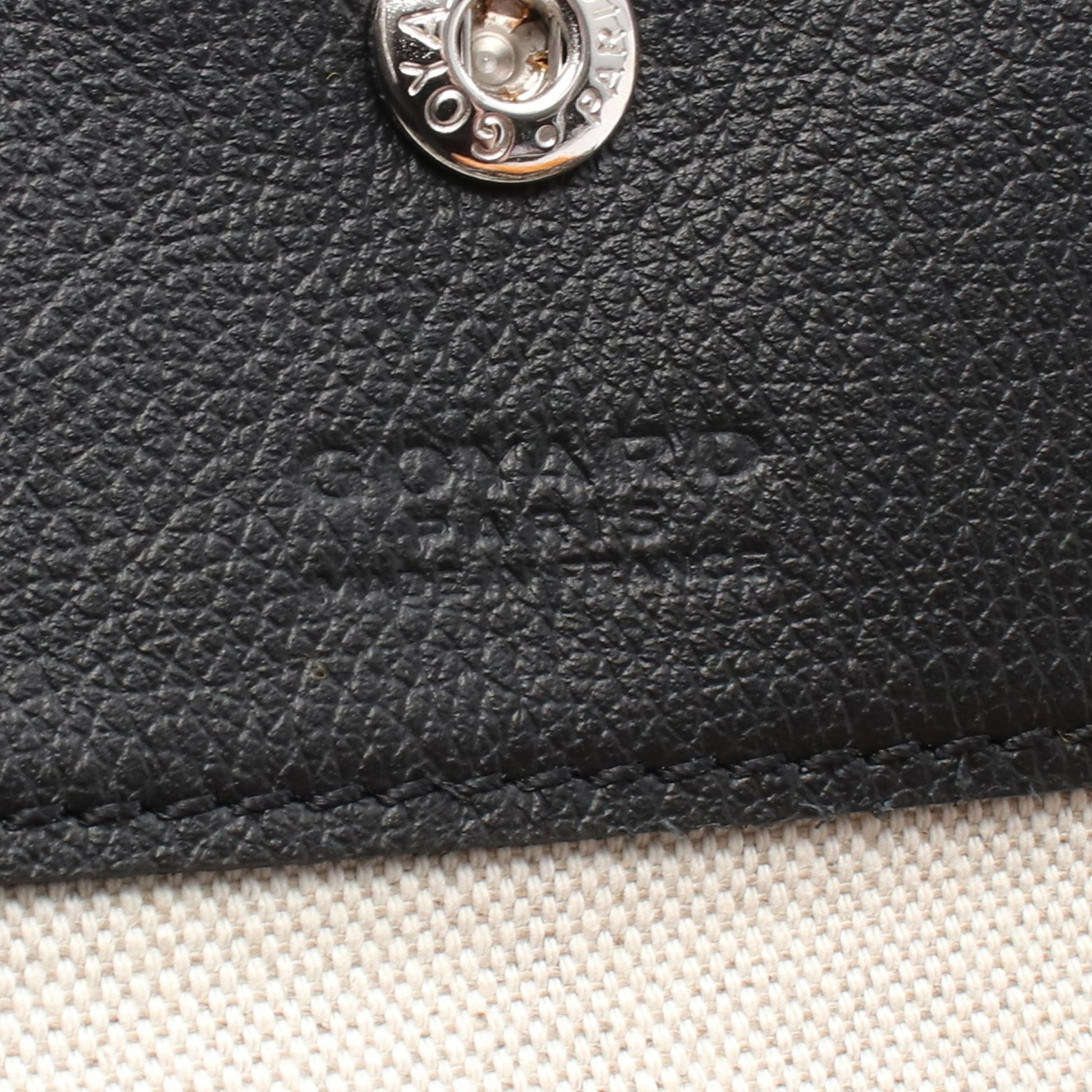 サンルイPM ハンドバッグ トートバッグ コーティングキャンバス レザー ブラック ブラウン ゴヤール バッグ GOYARD