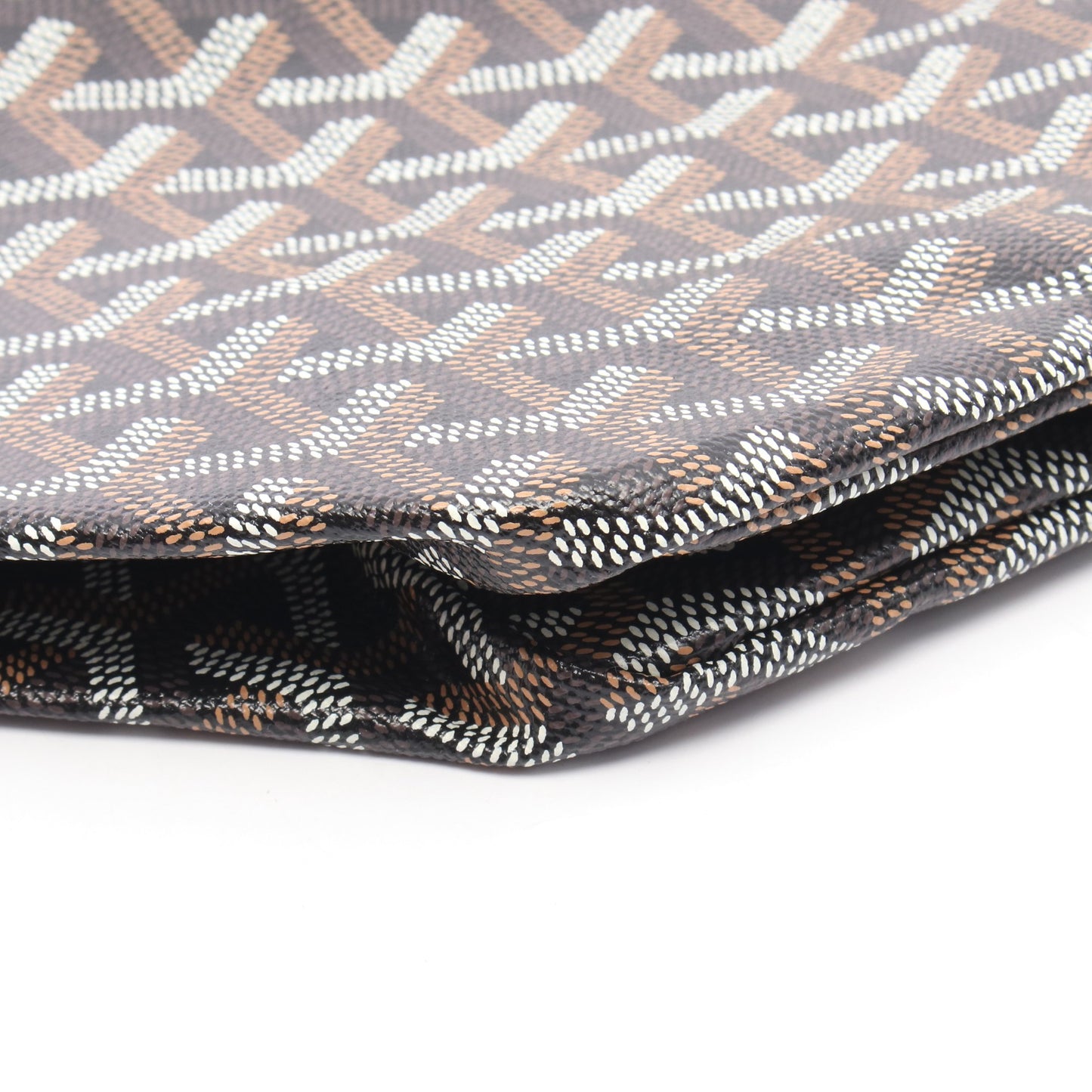 サンルイPM ハンドバッグ トートバッグ コーティングキャンバス レザー ブラック ブラウン ゴヤール バッグ GOYARD