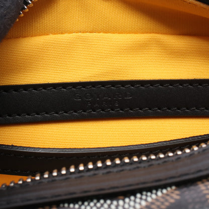 カップヴェールPM ショルダーバッグ コーティングキャンバス レザー ブラウン ブラック ゴヤール バッグ GOYARD