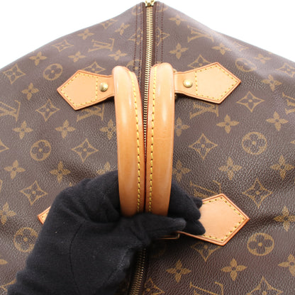 スピーディ35 モノグラム ハンドバッグ PVC レザー ブラウン ルイヴィトン バッグ LOUIS VUITTON