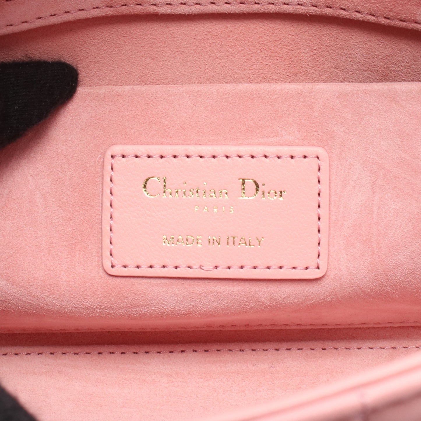 Lady D-Joy ミディアム カナージュ ハンドバッグ レザー ピンク 3WAY クリスチャンディオール バッグ Christian Dior