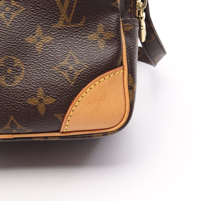 アマゾン モノグラム ショルダーバッグ PVC レザー ブラウン ルイヴィトン バッグ LOUIS VUITTON