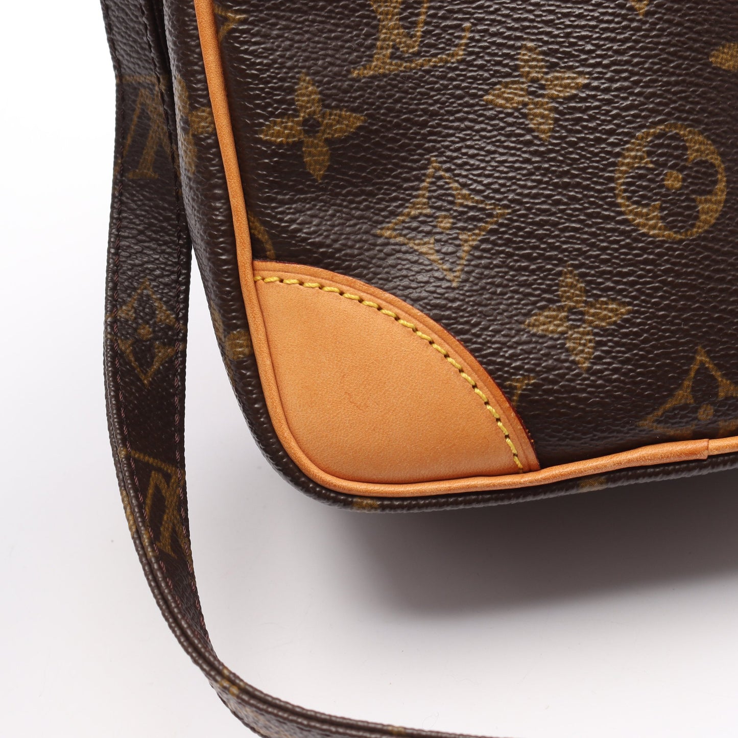 アマゾン モノグラム ショルダーバッグ PVC レザー ブラウン ルイヴィトン バッグ LOUIS VUITTON