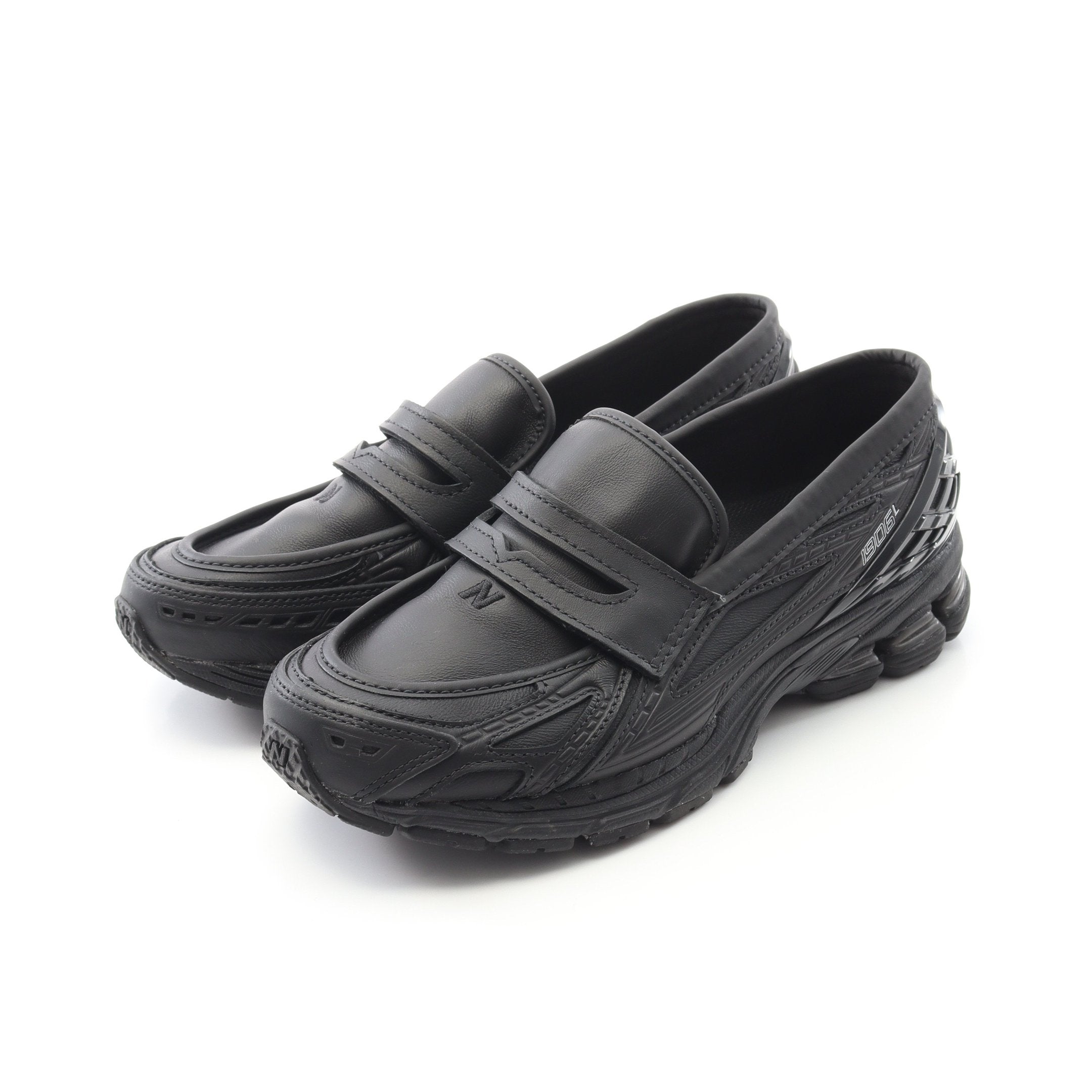 1906L スニーカー ローファー レザー ブラック ニューバランス