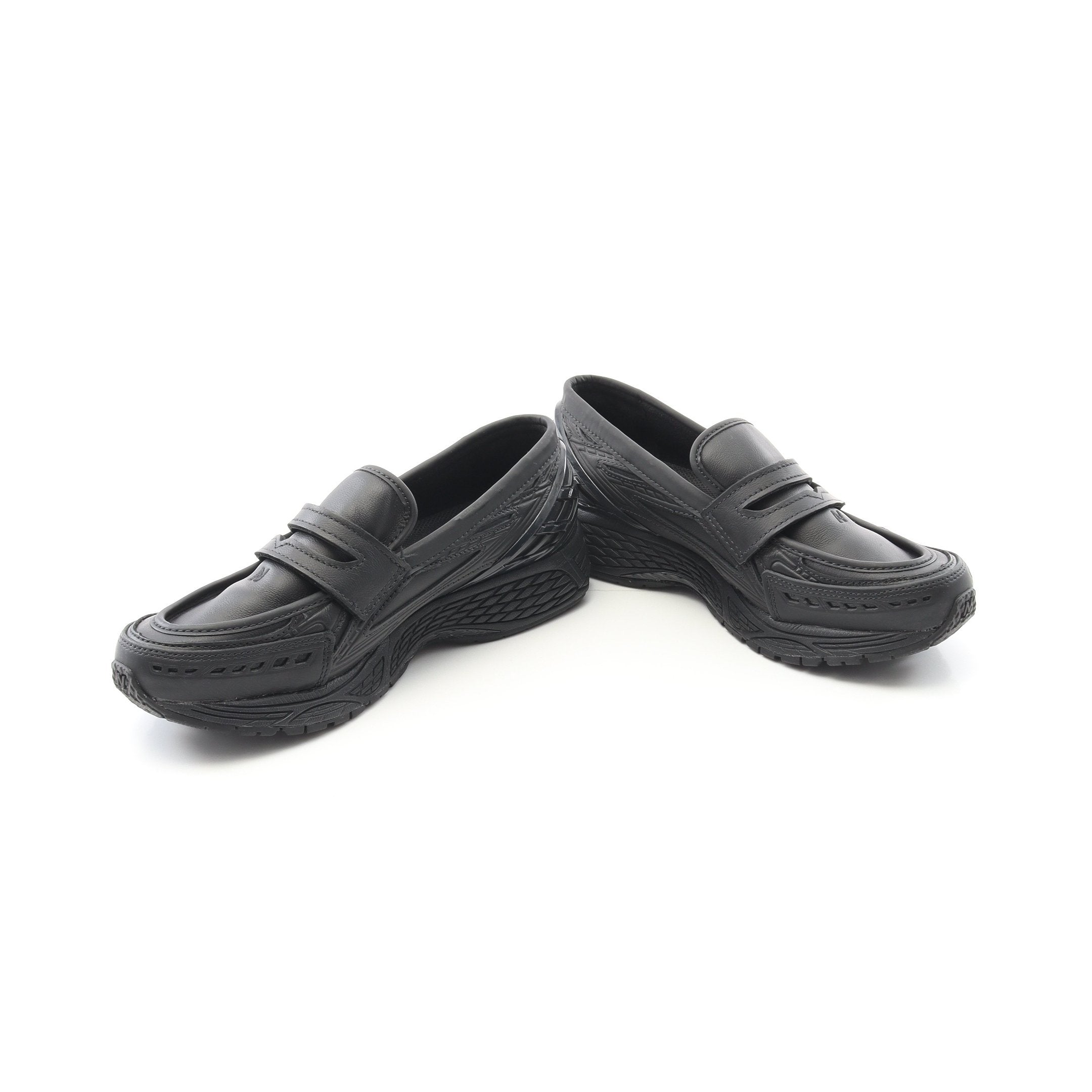 1906L スニーカー ローファー レザー ブラック ニューバランス – RECLO