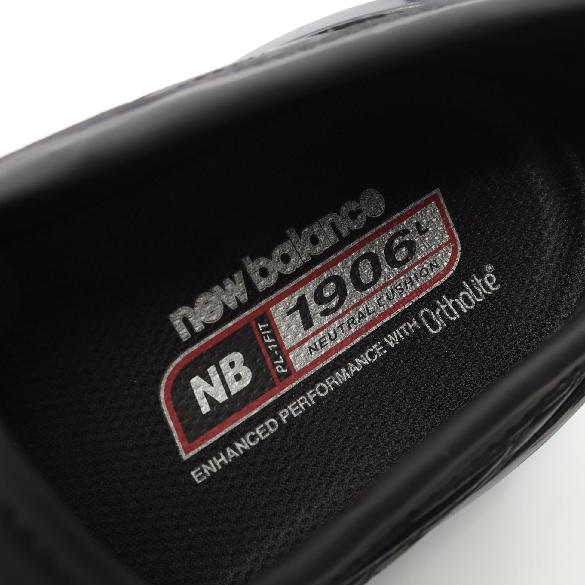 1906L スニーカー ローファー レザー ブラック ニューバランス シューズ NEW BALANCE