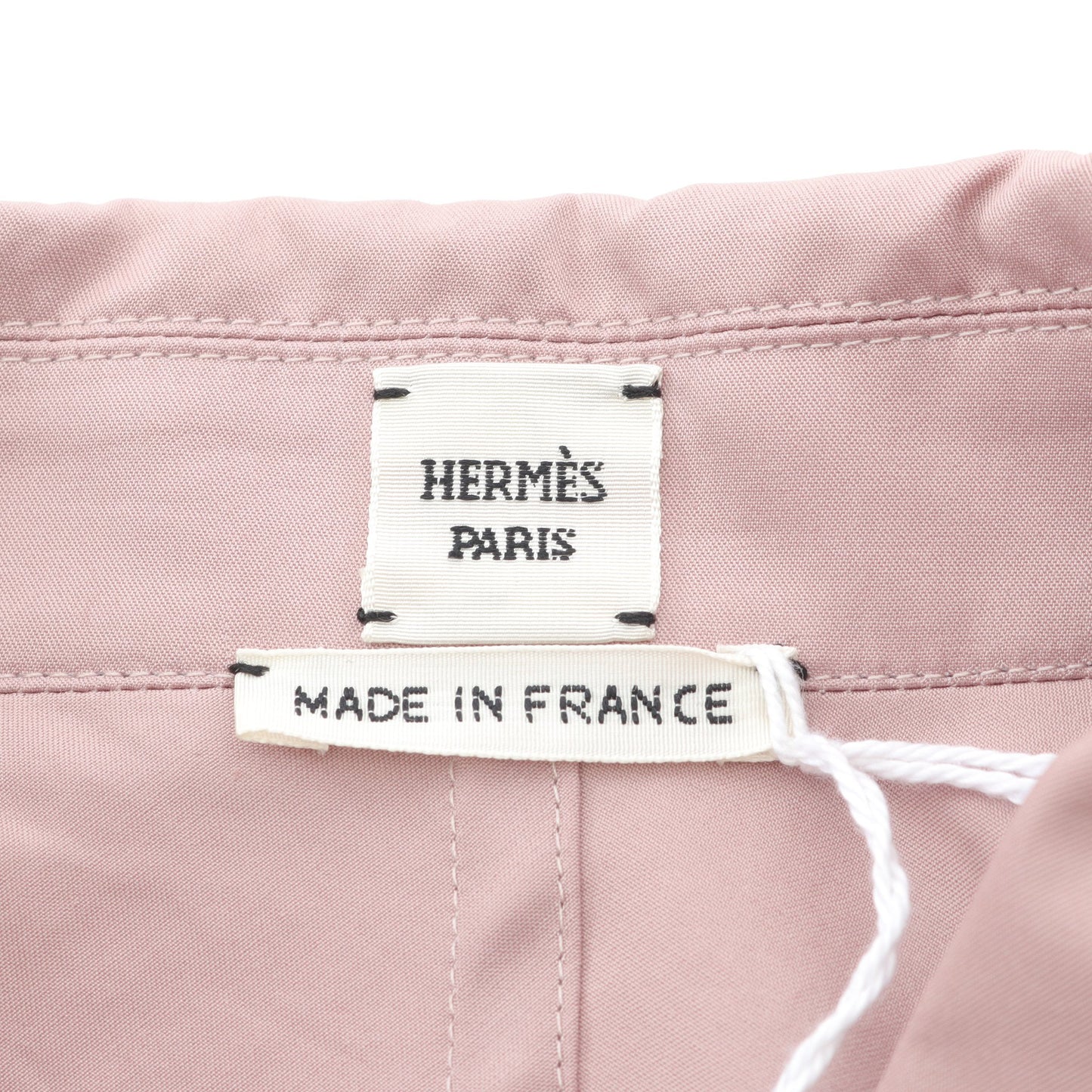 シャツワンピース コットン ピンク 25SS エルメス ワンピース HERMES