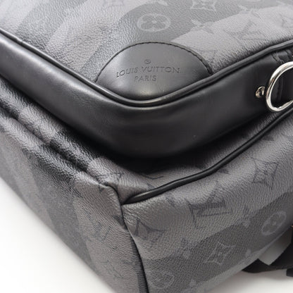 LOUIS VUITTON × NIGO モジュラー モノグラムストライプエクリプス バックパック リュックサック PVC レザー ブラック グレー ルイヴィトン バッグ LOUIS VUITTON