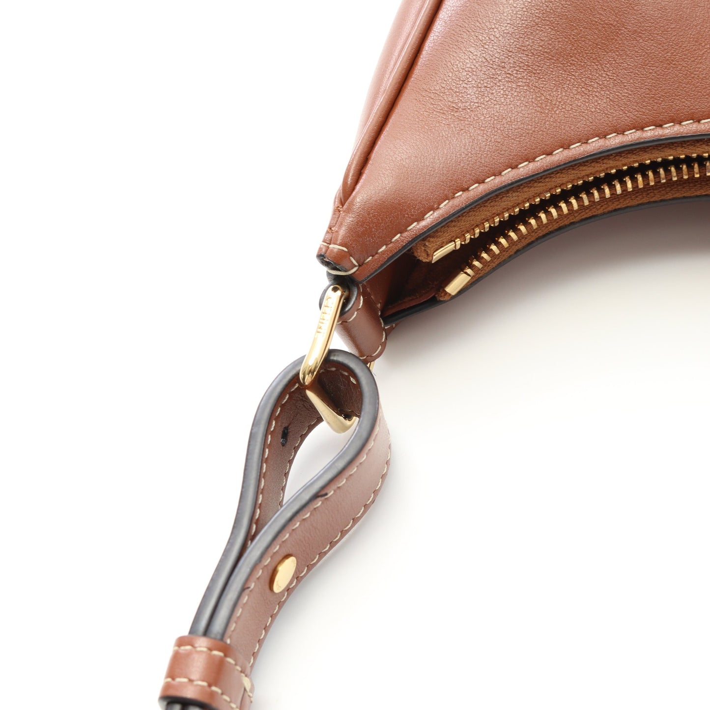 AVA アヴァ トリオンフ ミディアム ワンショルダーバッグ レザー ブラウン セリーヌ バッグ CELINE