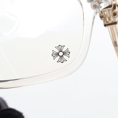 VAGILANTE CRYSTAL メガネ 眼鏡 SV925 クリア ゴールド クロムハーツ