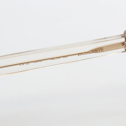 VAGILANTE CRYSTAL メガネ 眼鏡 SV925 クリア ゴールド クロムハーツ