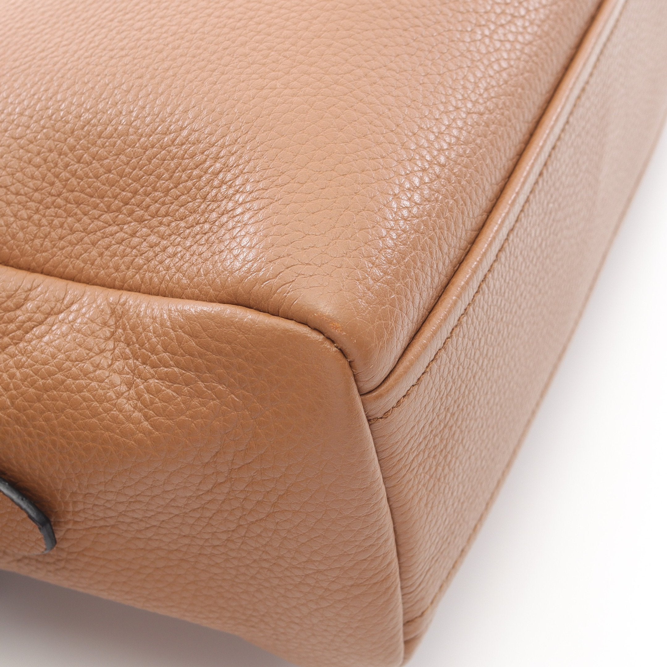 ハンドバッグ レザー ブラウン 2WAY プラダ – RECLO