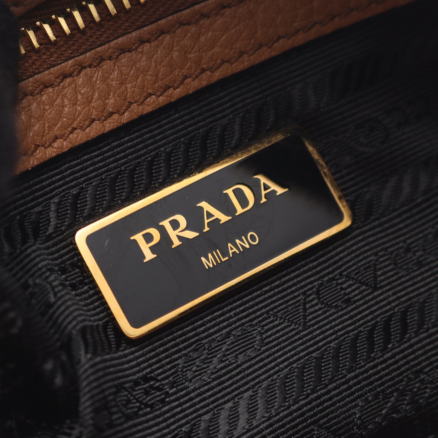 ハンドバッグ レザー ブラウン 2WAY プラダ バッグ PRADA
