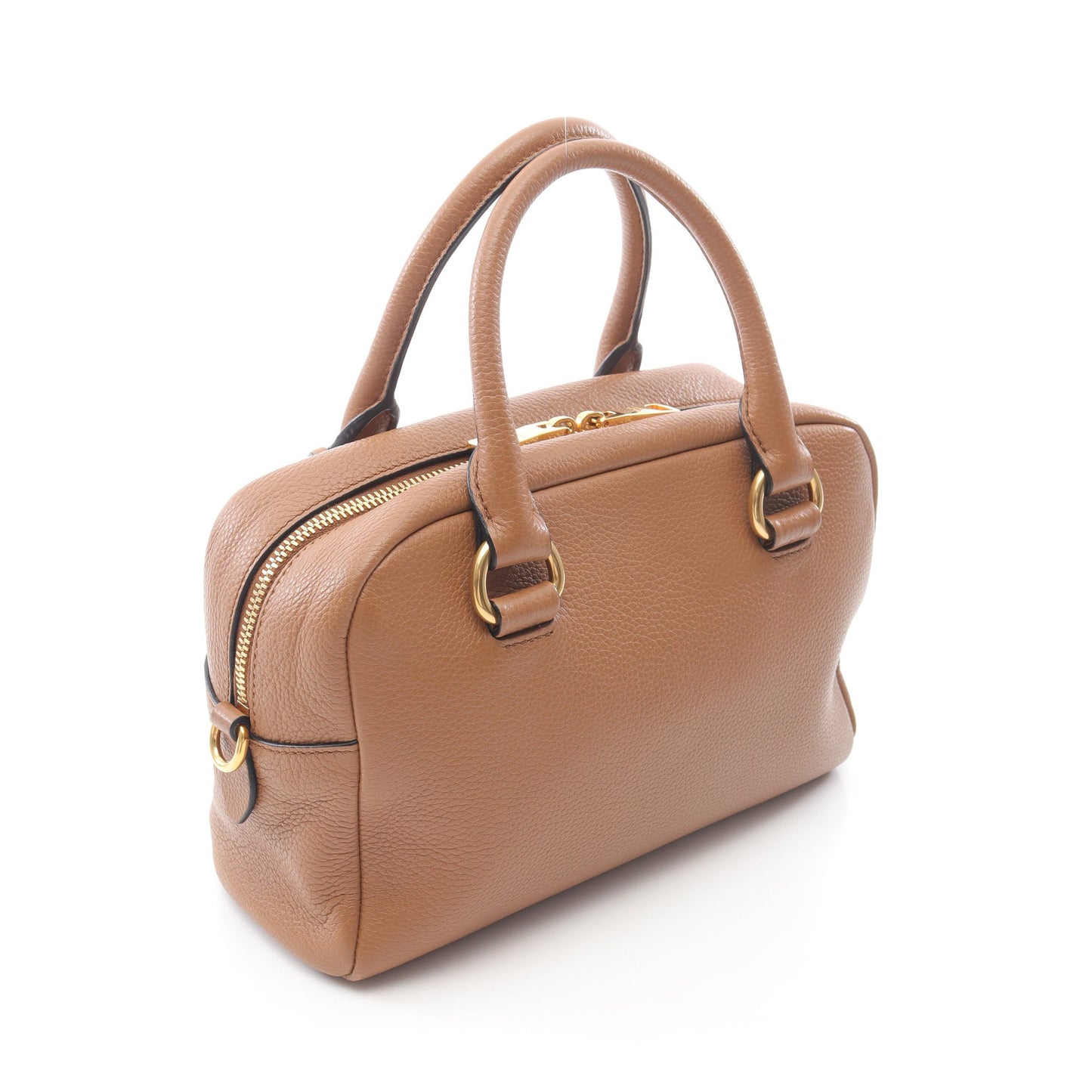 ハンドバッグ レザー ブラウン 2WAY プラダ バッグ PRADA