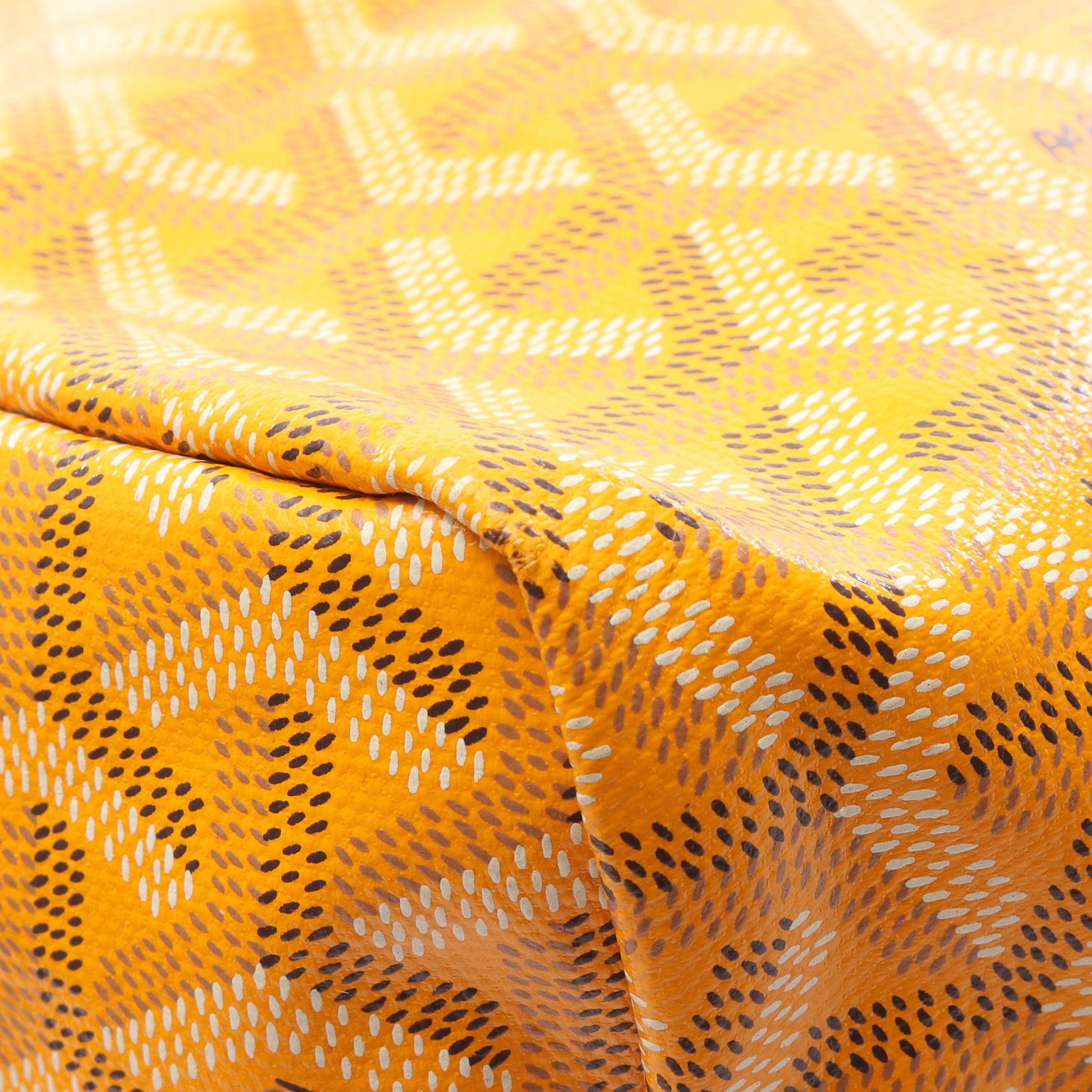 サンルイGM ハンドバッグ トートバッグ コーティングキャンバス レザー イエロー ブラック ゴヤール バッグ GOYARD