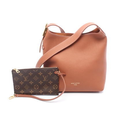 ロウキー ホーボーPM ショルダーバッグ レザー ライトブラウン ルイヴィトン バッグ LOUIS VUITTON