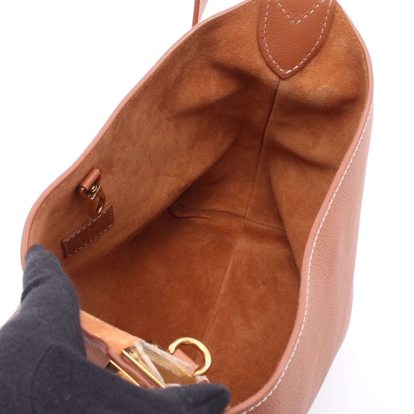 ロウキー ホーボーPM ショルダーバッグ レザー ライトブラウン ルイヴィトン バッグ LOUIS VUITTON