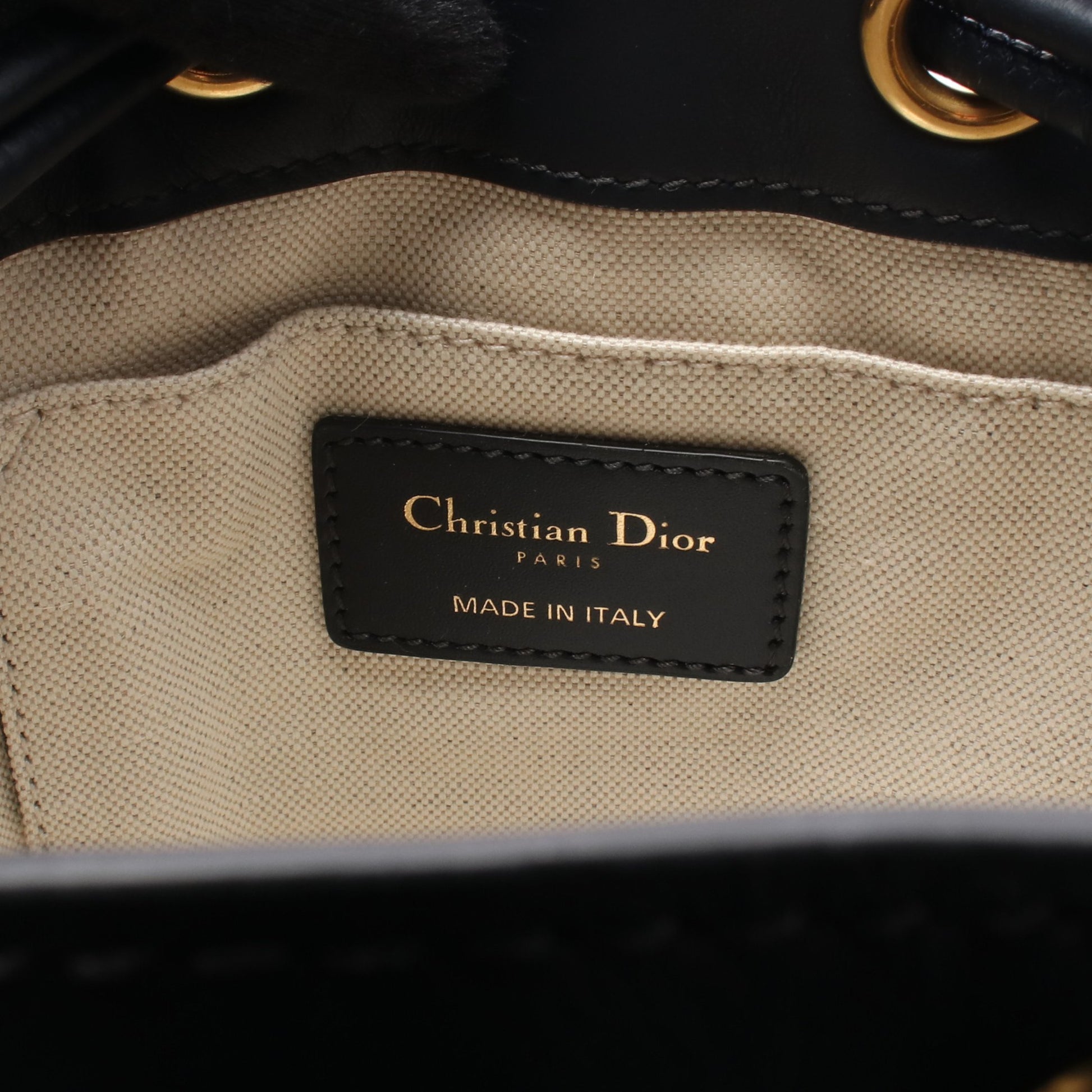 オブリーク バックパック リュックサック キャンバス レザー ネイビー グレー クリスチャンディオール バッグ Christian Dior