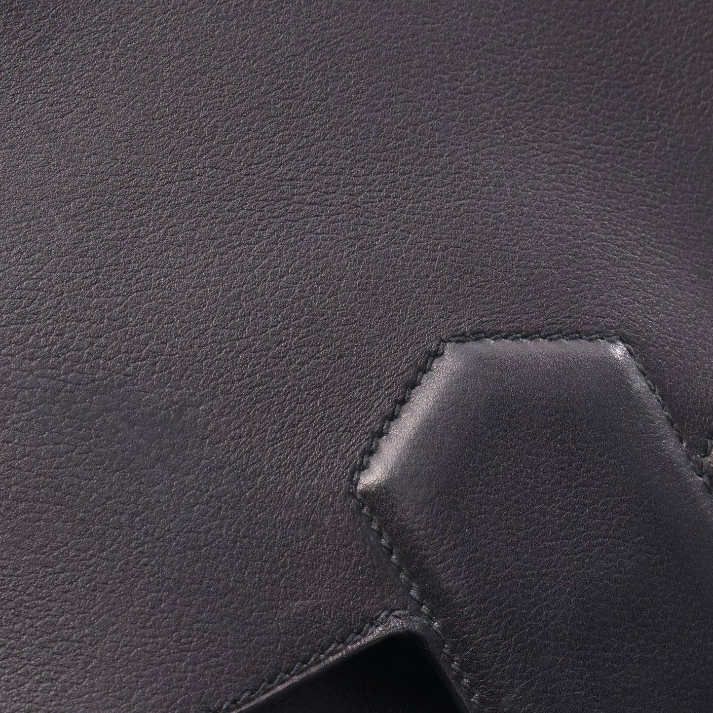 フラッシュ バックパック リュックサック エバーグレイン ブラック シルバー金具 C刻印 エルメス バッグ HERMES