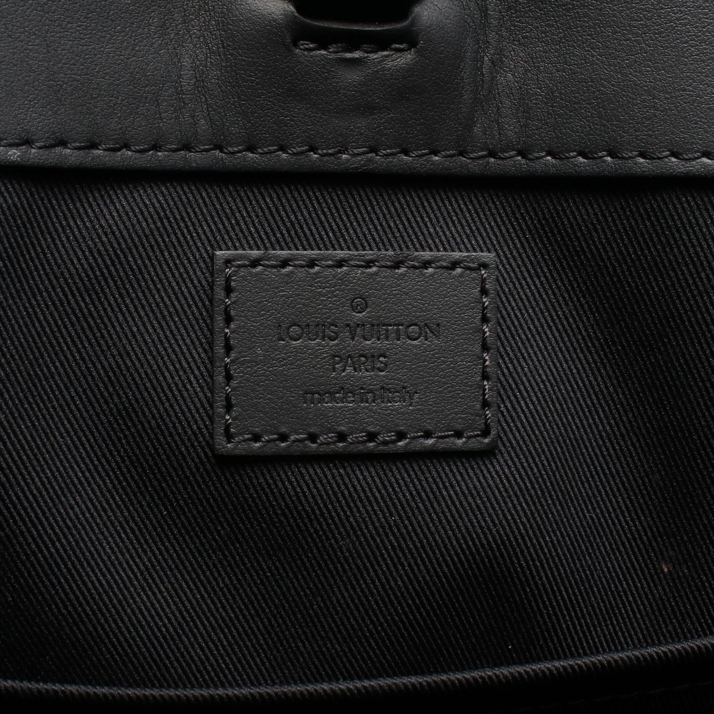 サックプラ 24H モノグラムエクリプス ショルダーバッグ トートバッグ PVC レザー ブラック ルイヴィトン バッグ LOUIS VUITTON