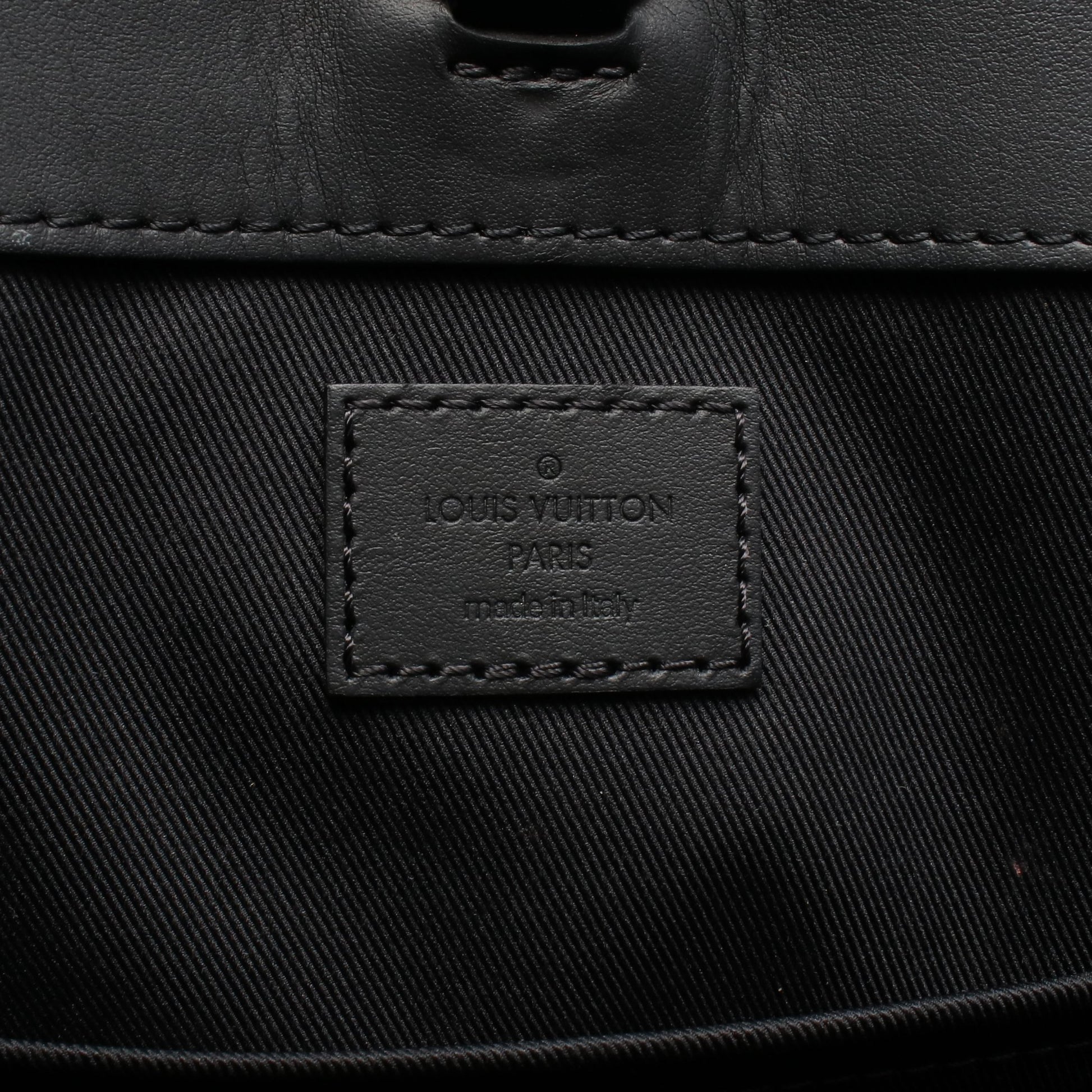 サックプラ 24H モノグラムエクリプス ショルダーバッグ トートバッグ PVC レザー ブラック ルイヴィトン バッグ LOUIS VUITTON