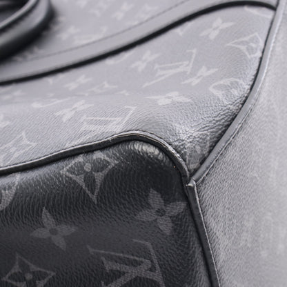 サックプラ 24H モノグラムエクリプス ショルダーバッグ トートバッグ PVC レザー ブラック ルイヴィトン バッグ LOUIS VUITTON
