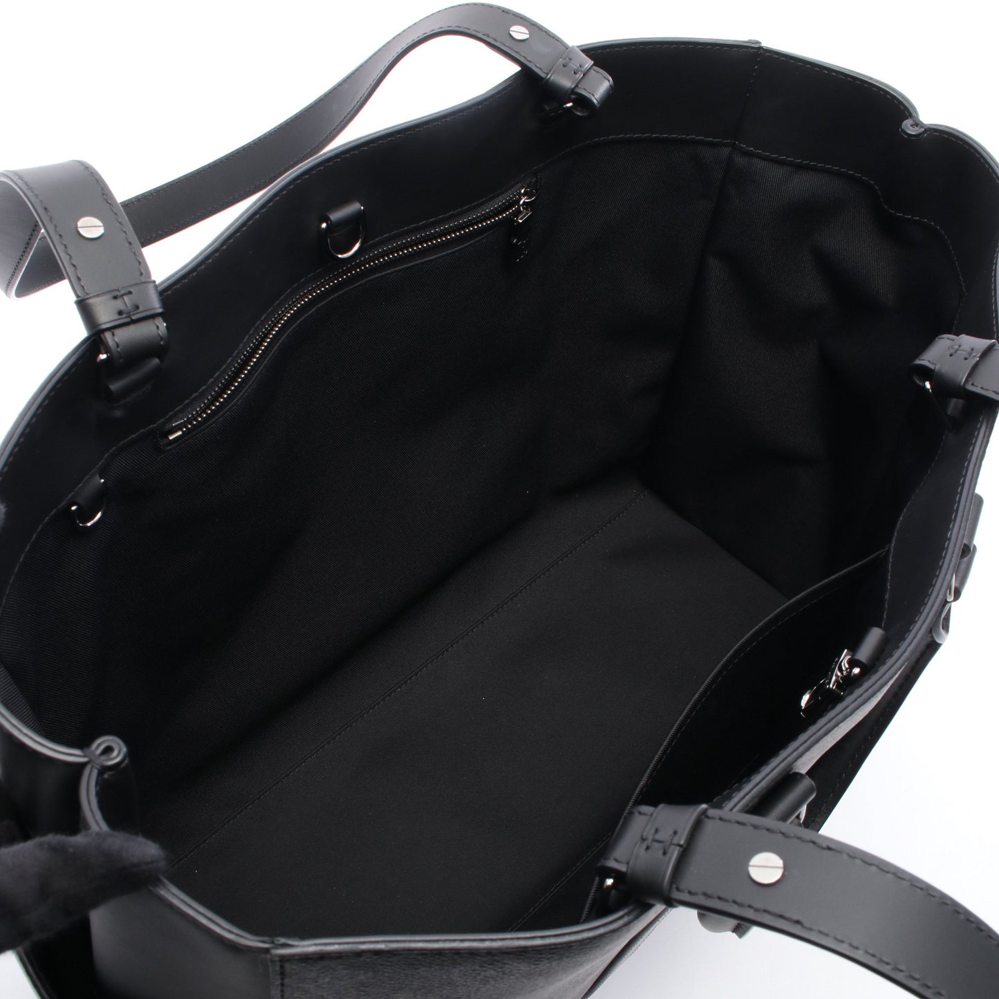 サックプラ 24H モノグラムエクリプス ショルダーバッグ トートバッグ PVC レザー ブラック ルイヴィトン バッグ LOUIS VUITTON