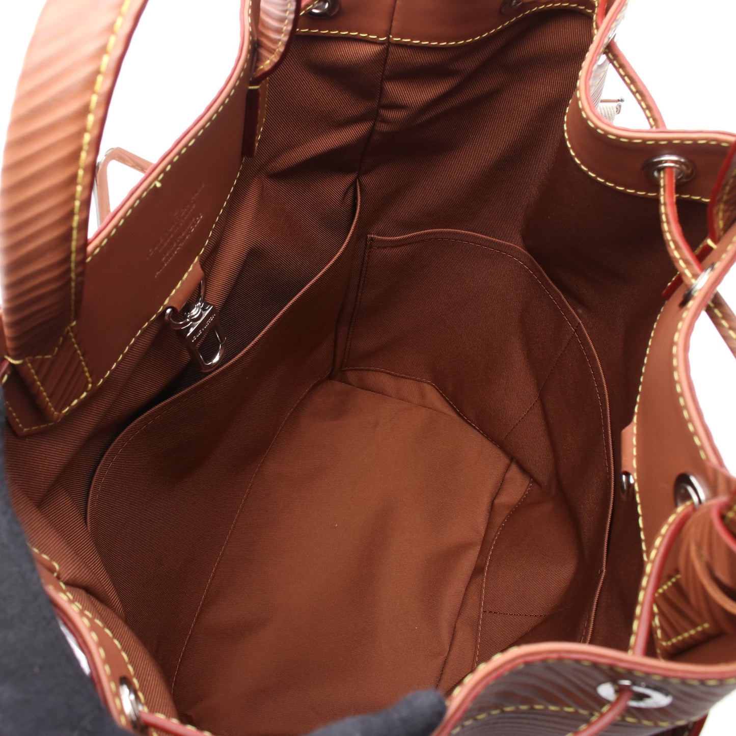 マキシ ノエ スリング エピXL コニャック ハンドバッグ レザー ブラウン 2WAY ルイヴィトン バッグ LOUIS VUITTON