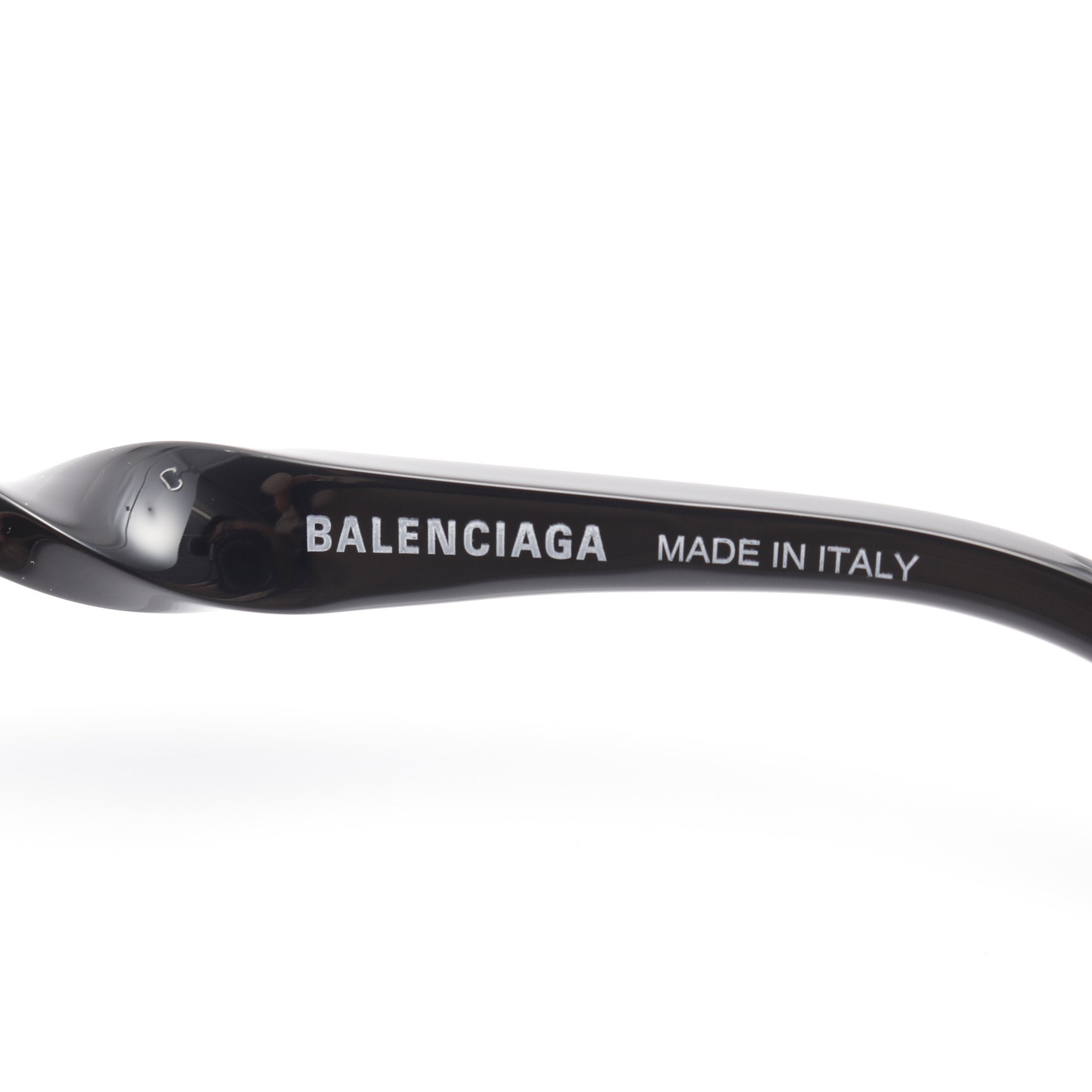 BALENCIAGA バレンシアガ サングラス ブラック ロゴ入り美品 バレンシアガ BALENCIAGA BALENCIAGA サングラス BB0073S