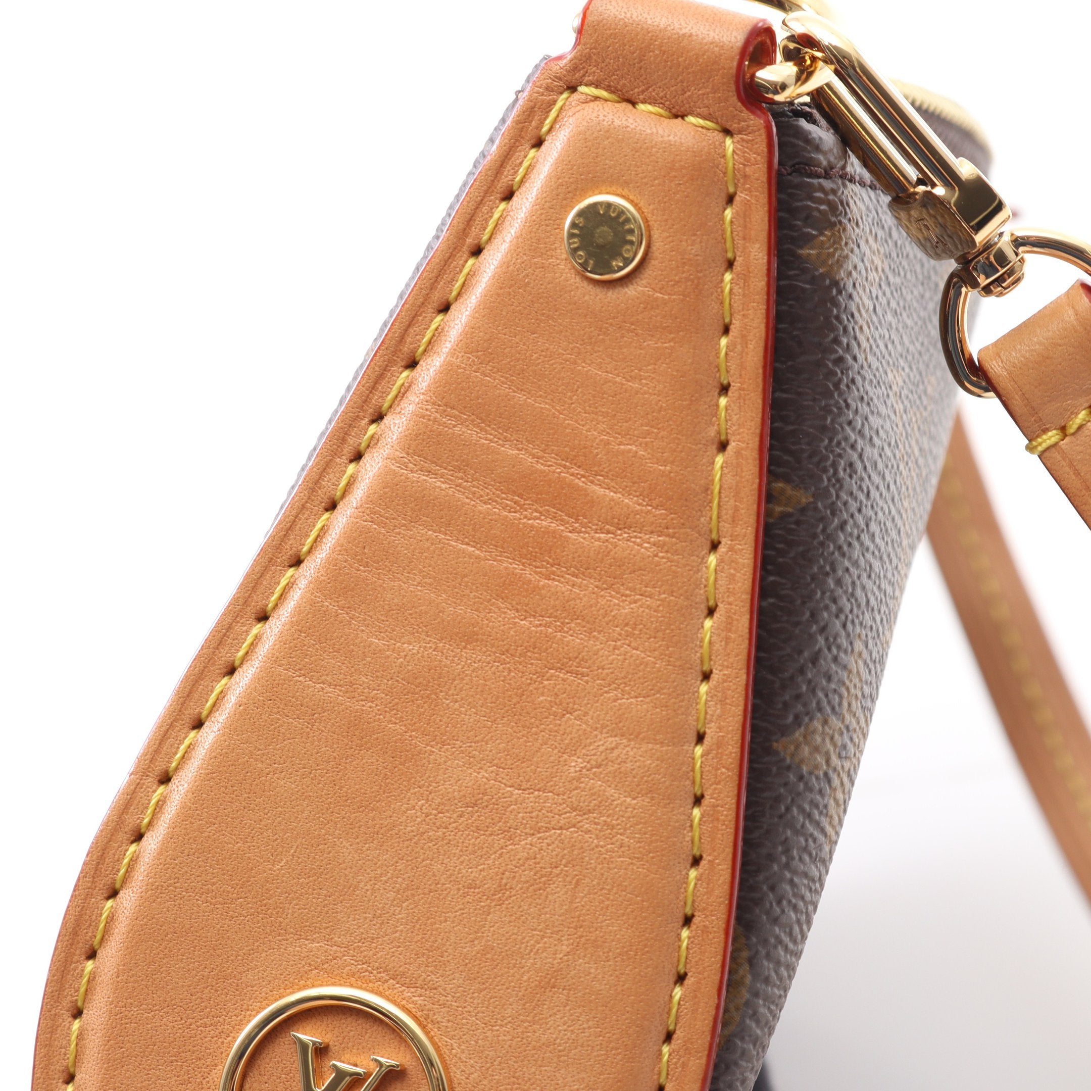 ルイヴィトン モノグラム レザー ミニ ショルダーバッグ ポシェット LOUIS VUITTON（ルイ・ヴィトン） M82116 ポシェットクッサン